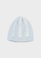 Cuffia Cotone Pizzo Valencienne ADNAN/CU corredino e abbigliamento neonato | NANU' BABY