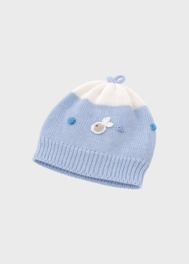 Cuffia Cotone Ricami Mare DORY/CU corredino e abbigliamento neonato | NANU' BABY