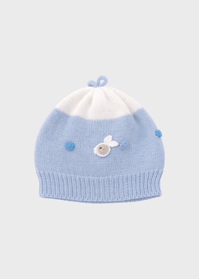 Cuffia Cotone Ricami Mare DORY/CU corredino e abbigliamento neonato | NANU' BABY