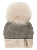 Cuffia Dolce Teddy Neonato Natural IB5271/N corredino e abbigliamento neonato | NANU' BABY