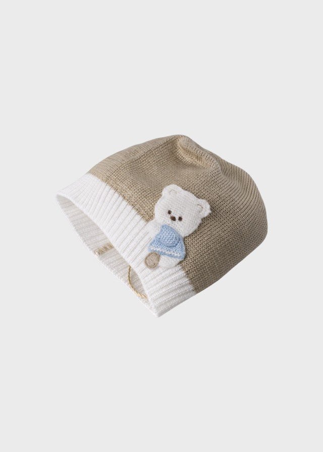 Cuffia Dondolo Tortora 8048 corredino e abbigliamento neonato | NANU' BABY