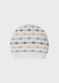 Cuffia Filo Cotone Cielo EK5171/C corredino e abbigliamento neonato | NANU' BABY