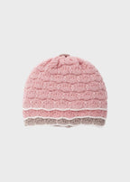 Cuffia Filo Cotone Rosa EK1171/R corredino e abbigliamento neonato | NANU' BABY