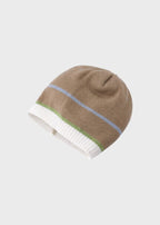 Cuffia Filo Cotone Tortora MF788273/4470 corredino e abbigliamento neonato | NANU' BABY