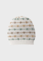 Cuffia Filo Cotone Verde EK5171/V corredino e abbigliamento neonato | NANU' BABY
