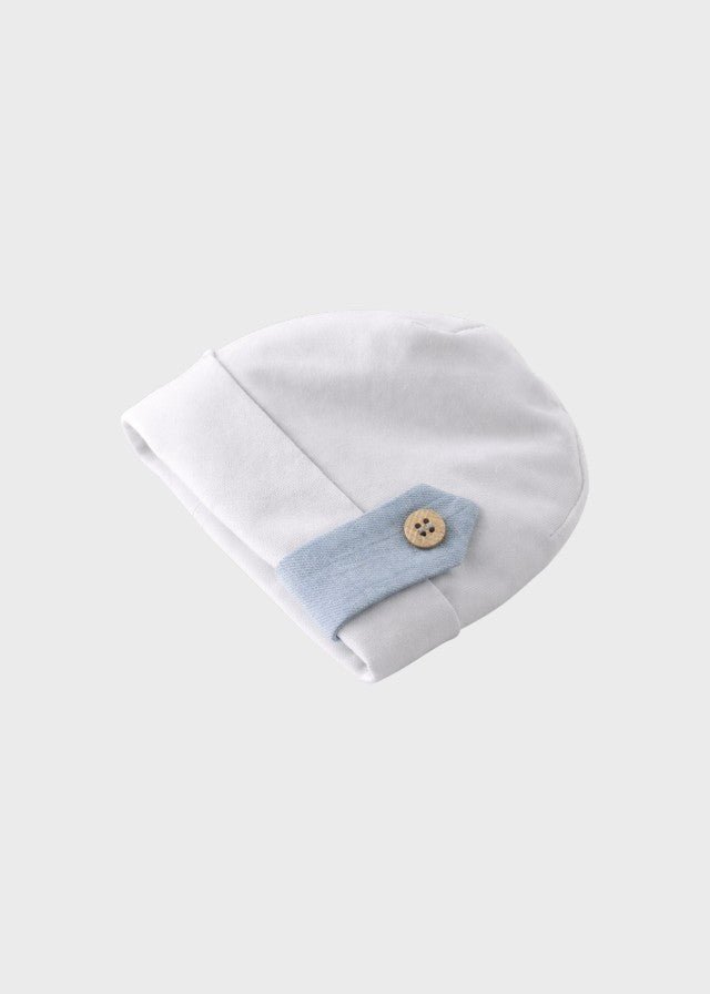 Cuffia Jersey Cotone Cielo EK5573 corredino e abbigliamento neonato | NANU' BABY
