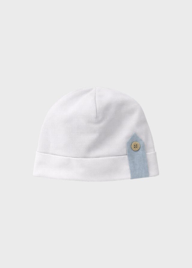 Cuffia Jersey Cotone Cielo EK5573 corredino e abbigliamento neonato | NANU' BABY