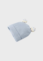 Cuffia Jersey Orecchiette Cielo EK5273/C corredino e abbigliamento neonato | NANU' BABY
