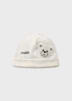 Cuffia Jersey Teddy Verde EK6473/V corredino e abbigliamento neonato | NANU' BABY