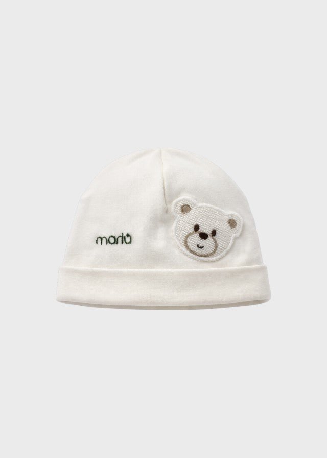 Cuffia Jersey Teddy Verde EK6473/V corredino e abbigliamento neonato | NANU' BABY