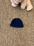 Cuffia L02 BLUE Neonato Blu BG252 - B corredino e abbigliamento neonato | NANU' BABY