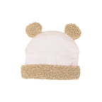 Cuffia Neonata Ciniglia 100% Rosa IN7073/R corredino e abbigliamento neonato | NANU' BABY