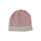 Cuffia Neonata Lana Vergine 100% Rosa IN5771BT/R corredino e abbigliamento neonato | NANU' BABY