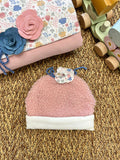 Cuffia Neonata MARSALA IF1773 corredino e abbigliamento neonato | NANU' BABY