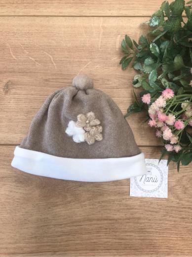 Cuffia Neonata TORTORA RL210147 - 44CO corredino e abbigliamento neonato | NANU' BABY