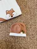 Cuffia Neonato Marrone 6794 corredino e abbigliamento neonato | NANU' BABY