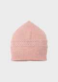 Cuffia Punto Smok Rosa SOFIA/CU corredino e abbigliamento neonato | NANU' BABY