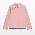 Dolcevita viscosa fiocco Bimba Rosa 5607/58 corredino e abbigliamento neonato | NANU' BABY