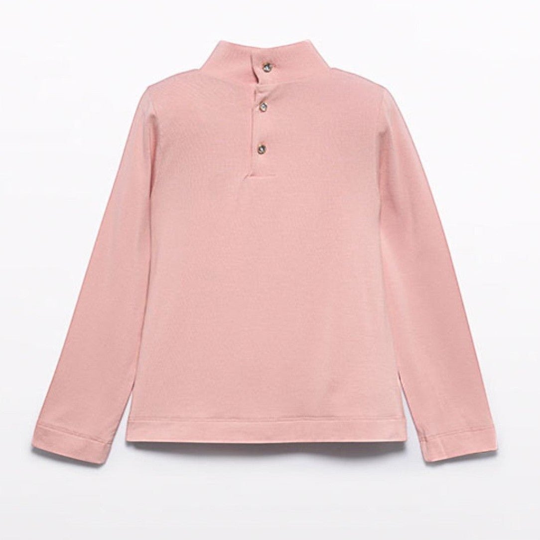 Dolcevita viscosa fiocco Bimba Rosa 5607/58 corredino e abbigliamento neonato | NANU' BABY