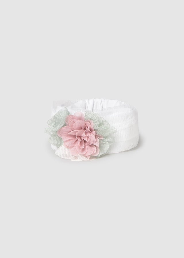 Fascia Cerimonia Cotone Bianca 9078/35 corredino e abbigliamento neonato | NANU' BABY