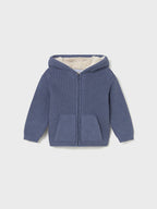 Felpa tricot traforato Bimbo Blu 2350/75 corredino e abbigliamento neonato | NANU' BABY