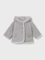 Giacca Bimba Grigio 2333/45 corredino e abbigliamento neonato | NANU' BABY