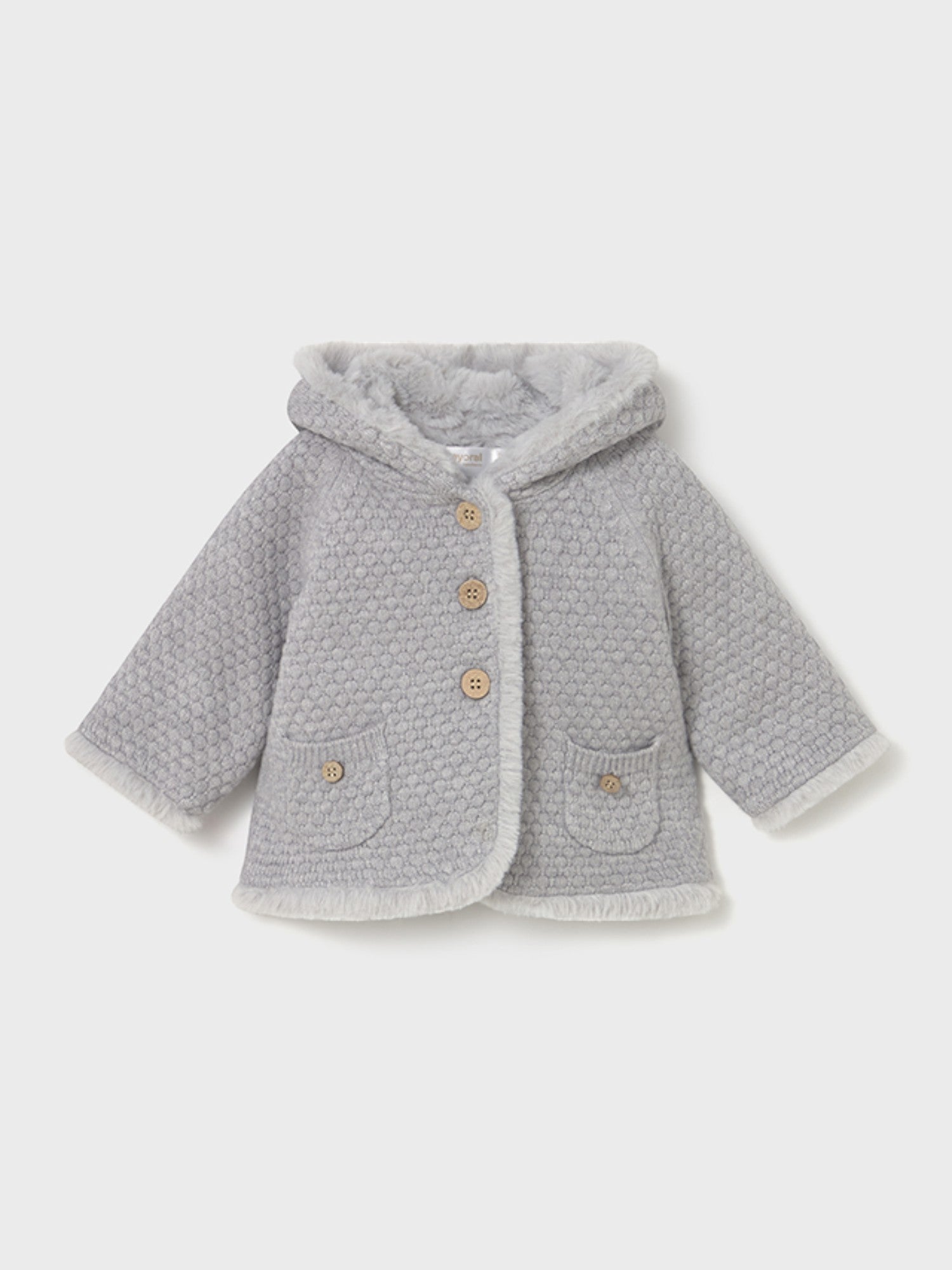 Giacca Bimba Grigio 2333/45 corredino e abbigliamento neonato | NANU' BABY