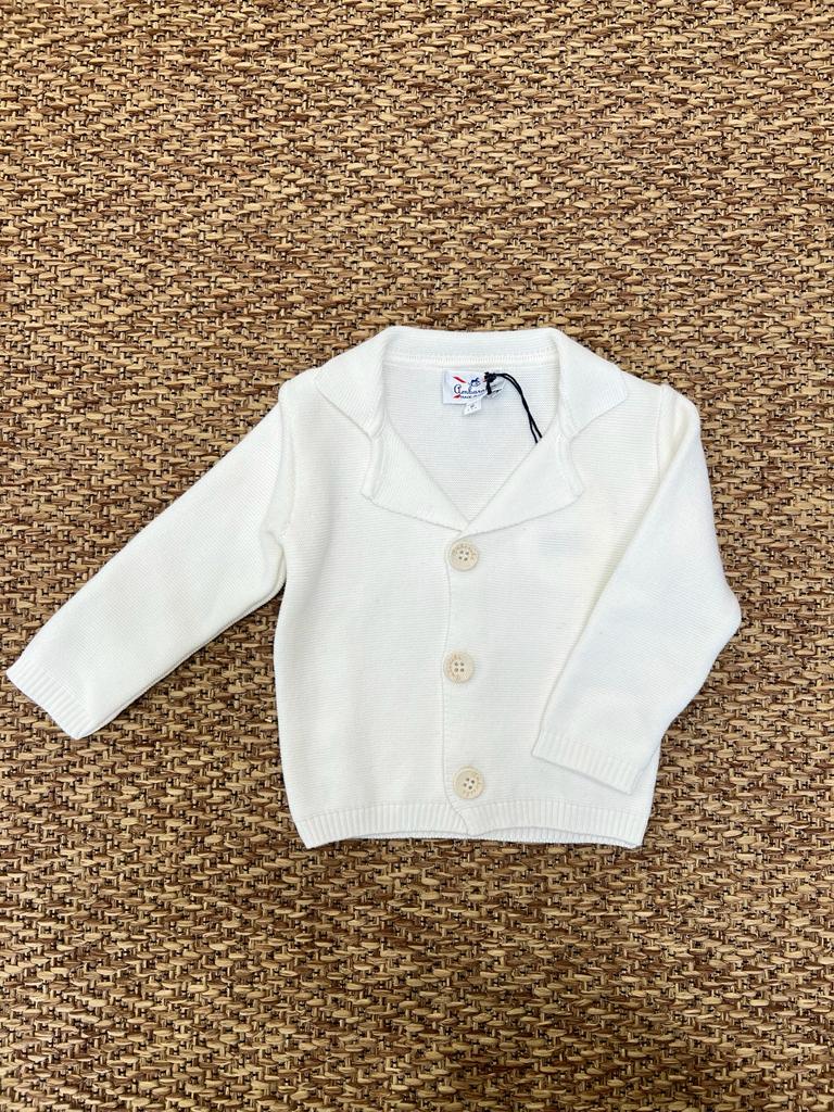 Giacca Bimbo PANNA FMM36250/ corredino e abbigliamento neonato | NANU' BABY