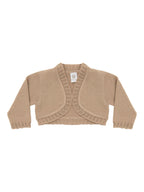 Giacca Cerimonia Bimba CAMMELLO IK31545 corredino e abbigliamento neonato | NANU' BABY