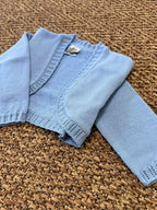 Giacca Cerimonia Bimba Cielo IK31445 corredino e abbigliamento neonato | NANU' BABY