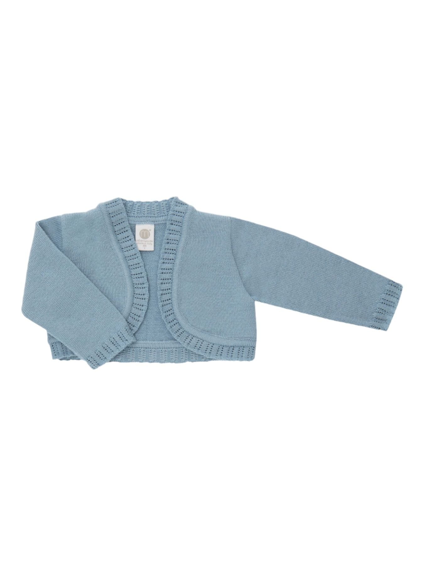 Giacca Cerimonia Bimba Cielo IK31445 corredino e abbigliamento neonato | NANU' BABY