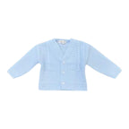 Giacca Cerimonia Bimbo Misto Cotone Cielo - PONTO POR PONTO 3/880 corredino e abbigliamento neonato | NANU' BABY
