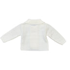 Giacca Cerimonia Bimbo Misto Cotone Perla - PONTO POR PONTO 3/878 corredino e abbigliamento neonato | NANU' BABY