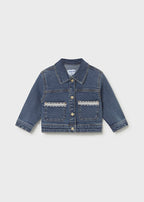 Giacca Jeans Cotone Blu 1490/57 corredino e abbigliamento neonato | NANU' BABY