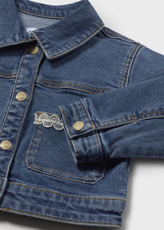 Giacca Jeans Cotone Blu 1490/57 corredino e abbigliamento neonato | NANU' BABY