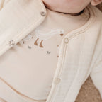 Giacca reversibile Neonato Beige CL25292013 corredino e abbigliamento neonato | NANU' BABY