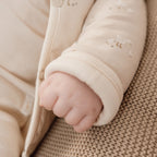 Giacca reversibile Neonato Beige CL25292013 corredino e abbigliamento neonato | NANU' BABY