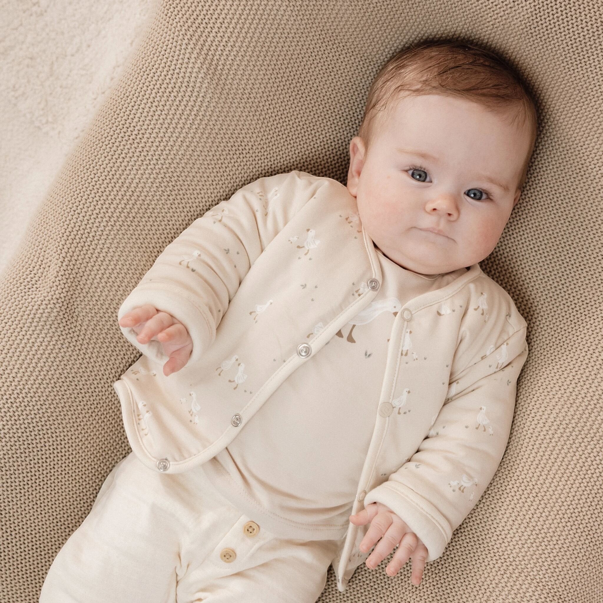 Giacca reversibile Neonato Beige CL25292013 corredino e abbigliamento neonato | NANU' BABY