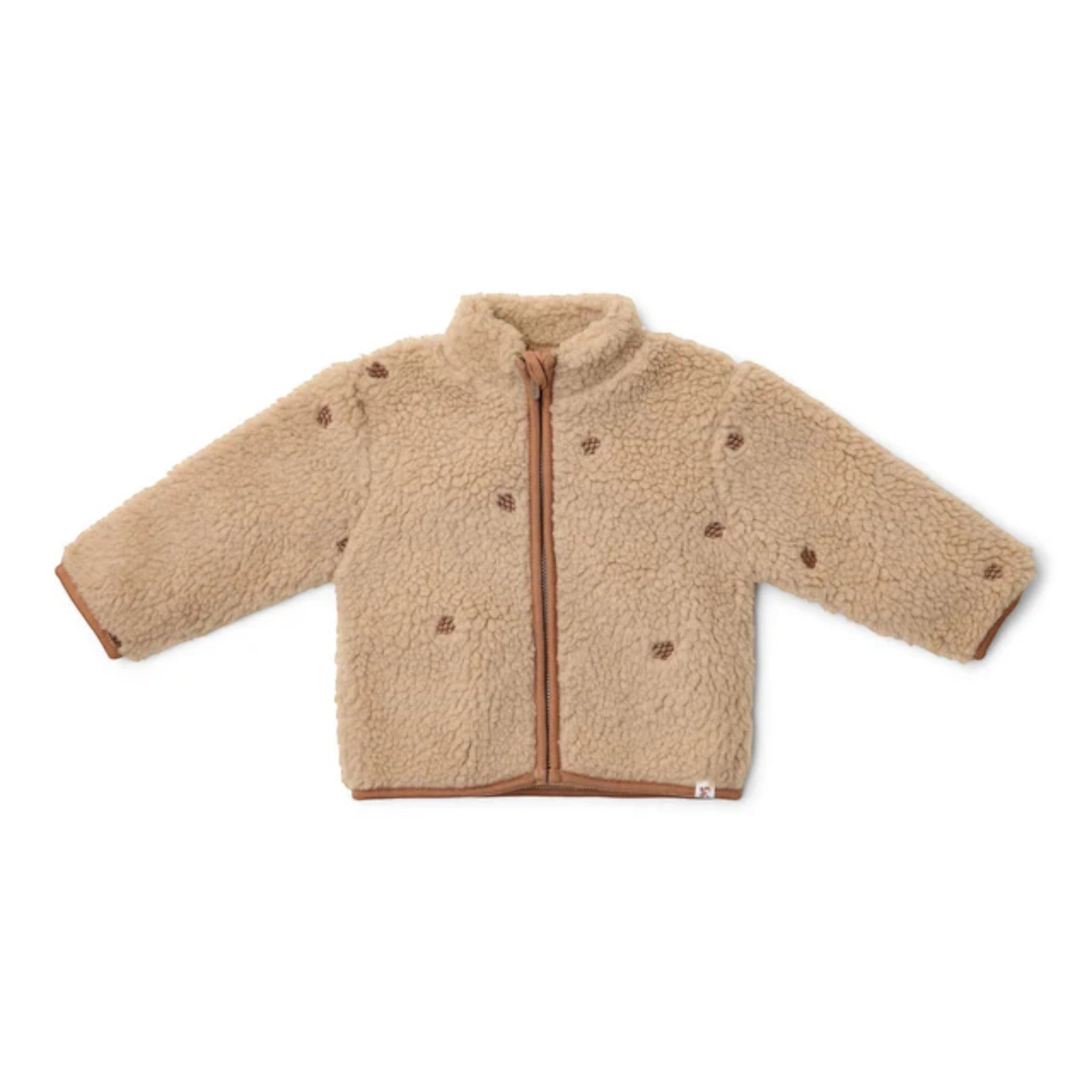 Giacca teddy foderata Bimbo TORTORA CL25092098 corredino e abbigliamento neonato | NANU' BABY