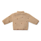 Giacca teddy foderata Bimbo TORTORA CL25092098 corredino e abbigliamento neonato | NANU' BABY