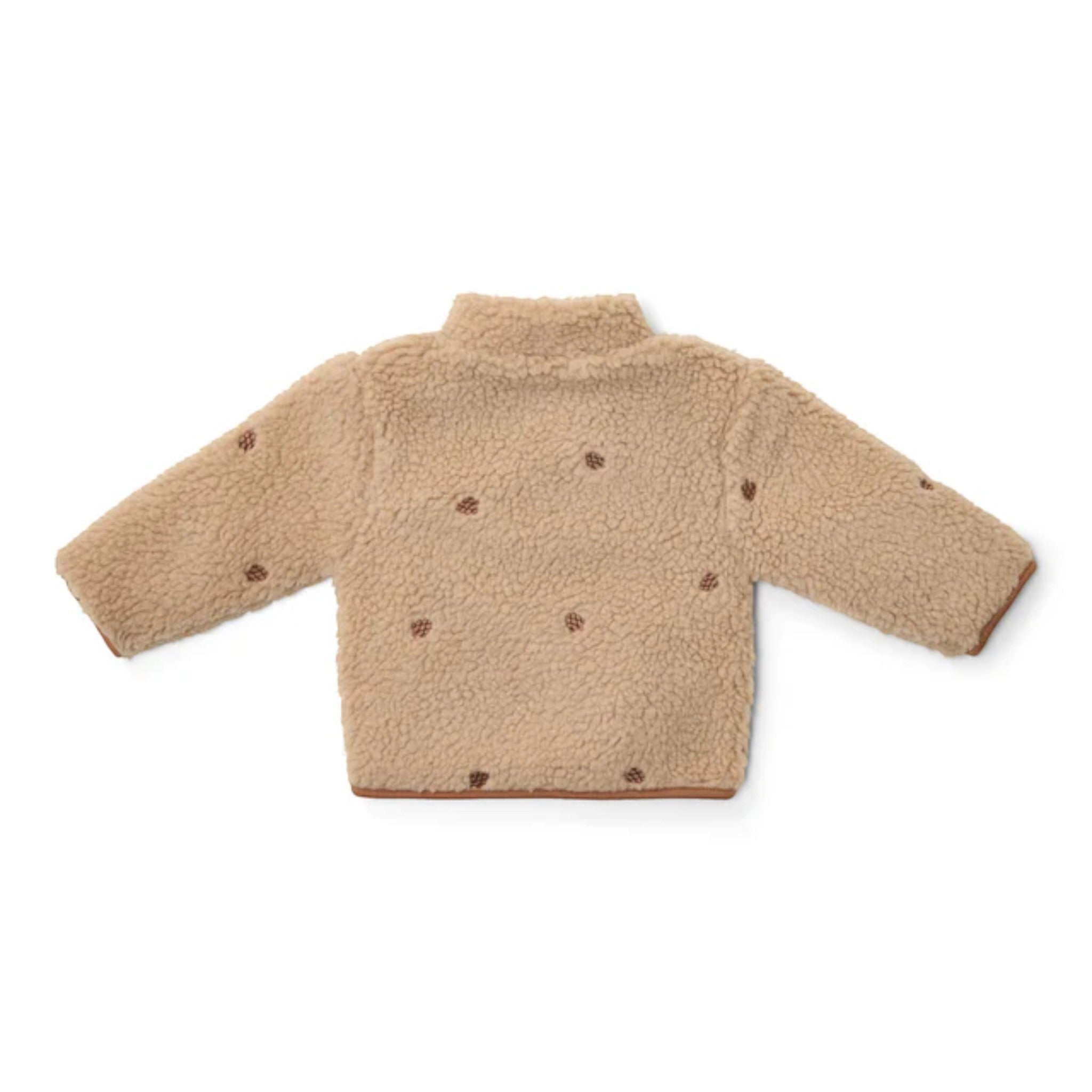 Giacca teddy foderata Bimbo TORTORA CL25092098 corredino e abbigliamento neonato | NANU' BABY