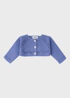 Giacca Traforata Azzurro 9000/27 corredino e abbigliamento neonato | NANU' BABY
