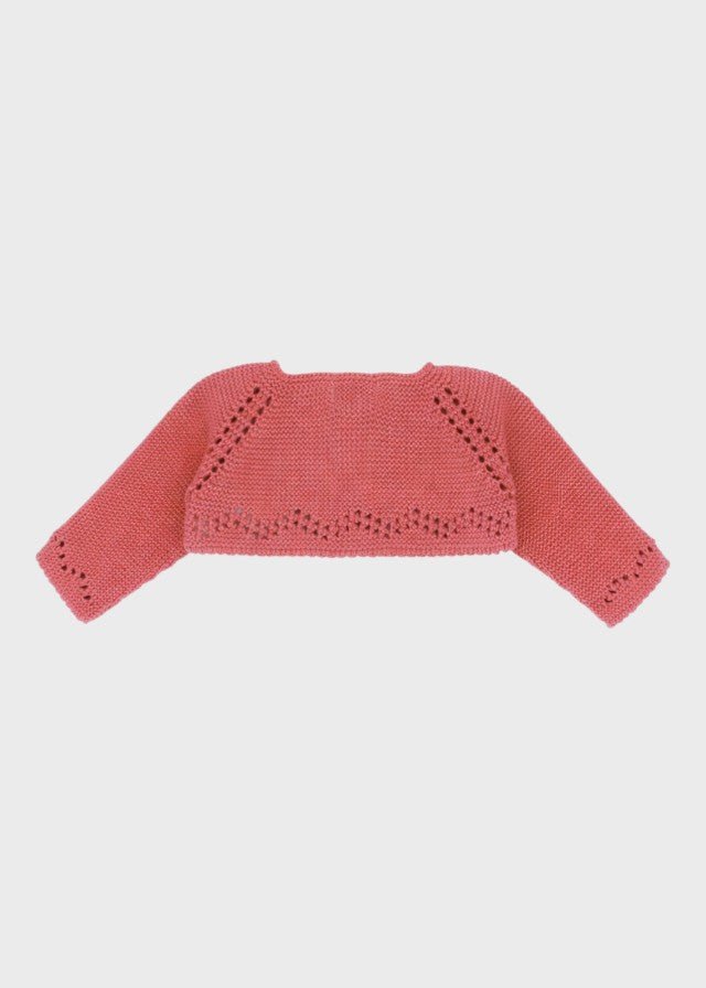 Giacca Traforata Coccio 9000/48 corredino e abbigliamento neonato | NANU' BABY