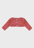 Giacca Traforata Coccio 9000/48 corredino e abbigliamento neonato | NANU' BABY