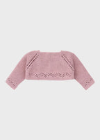 Giacca Traforata Rosa 9000/25 corredino e abbigliamento neonato | NANU' BABY