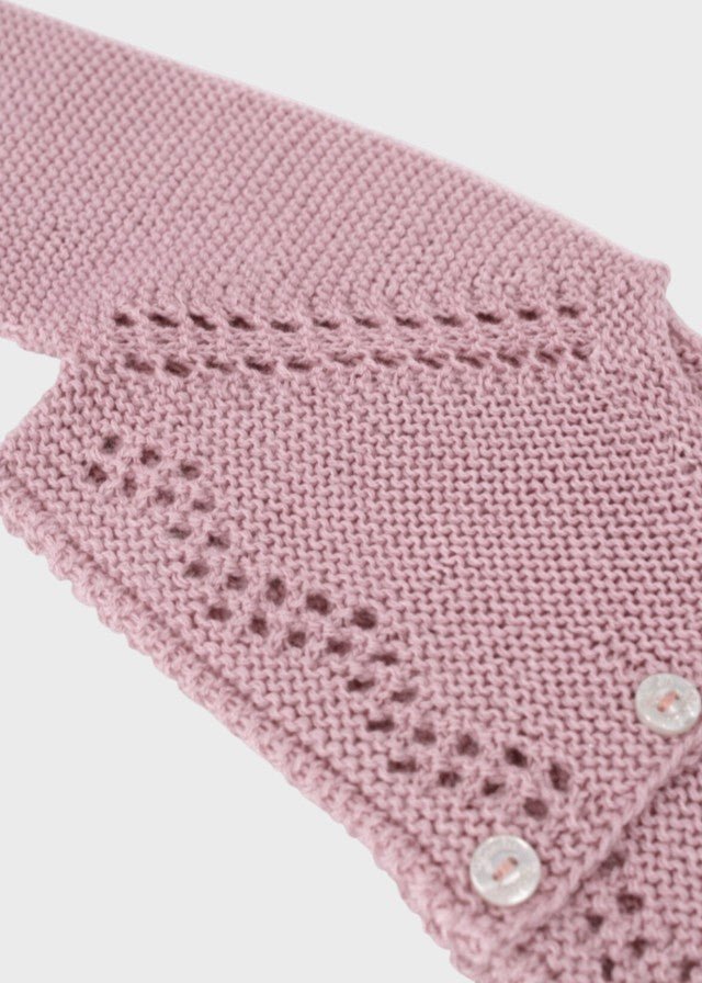 Giacca Traforata Rosa 9000/25 corredino e abbigliamento neonato | NANU' BABY