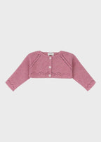 Giacca Traforata Rosa Scuro 9000/54 corredino e abbigliamento neonato | NANU' BABY