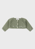 Giacca Traforata Verde 9000/24 corredino e abbigliamento neonato | NANU' BABY