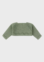 Giacca Traforata Verde 9000/24 corredino e abbigliamento neonato | NANU' BABY