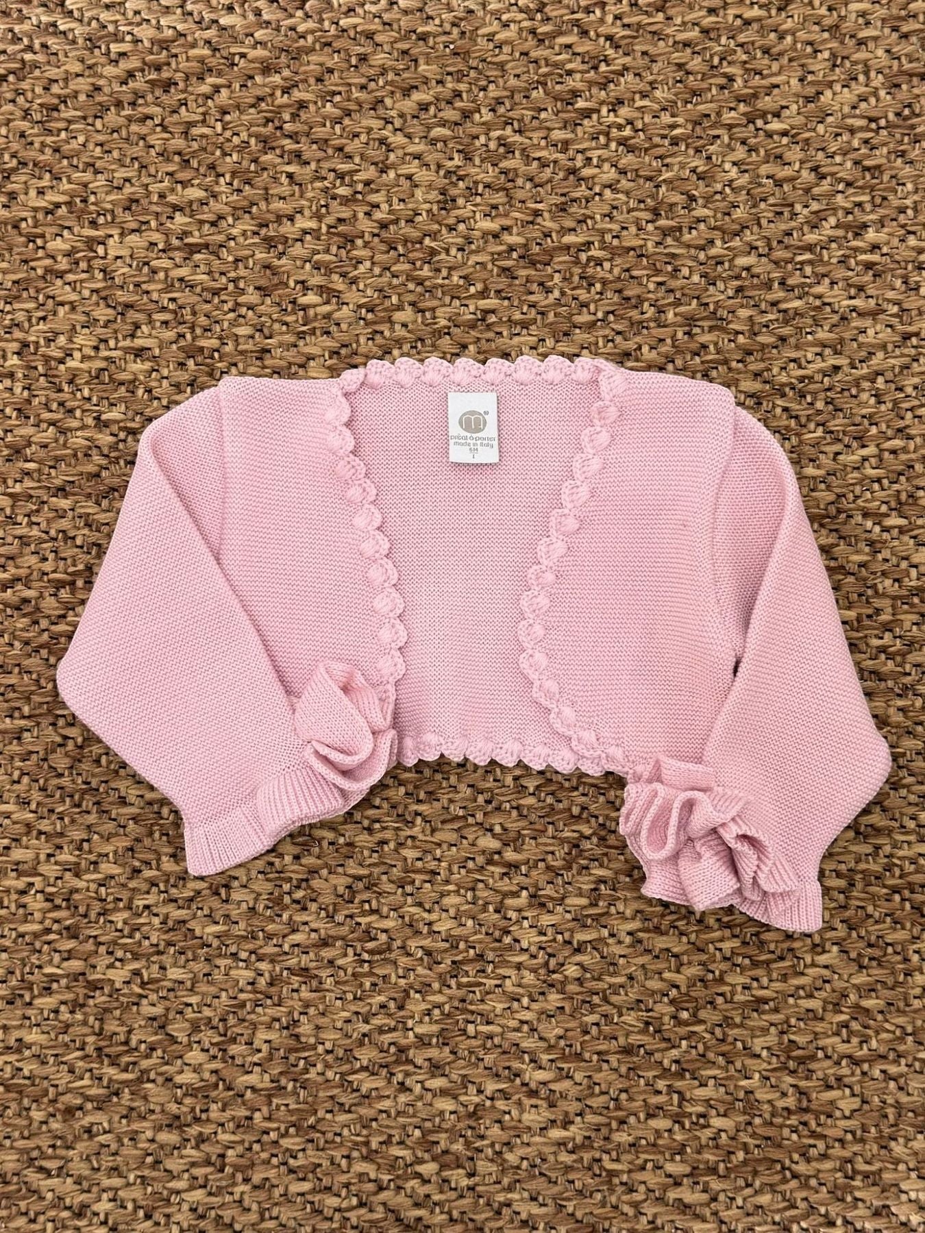 Giacchina Cerimonia Bimba MARSALA IH84445 corredino e abbigliamento neonato | NANU' BABY